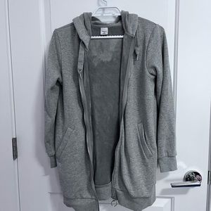 Bossini women’s long grey hoodie